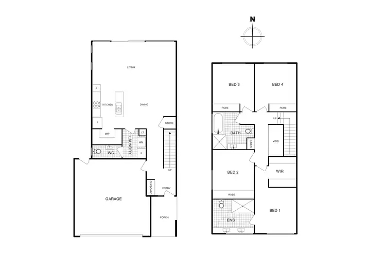 Floorplan of Homely townhouse listing, 35/67 Negus Crescent, Watson ACT 2602