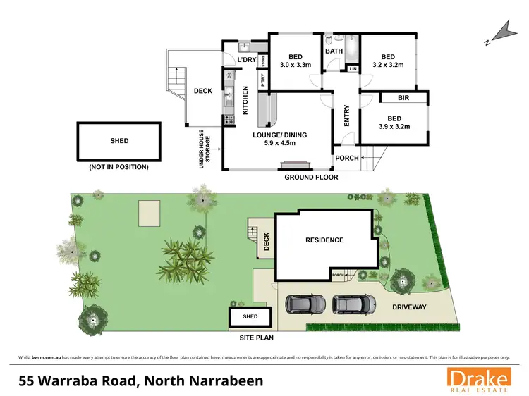 Floorplan of Homely house listing, 55 Warraba Road, North Narrabeen NSW 2101