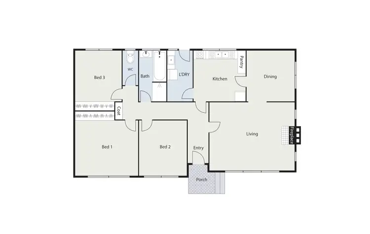 Floorplan of Homely house listing, 316 Antill Street, Hackett ACT 2602