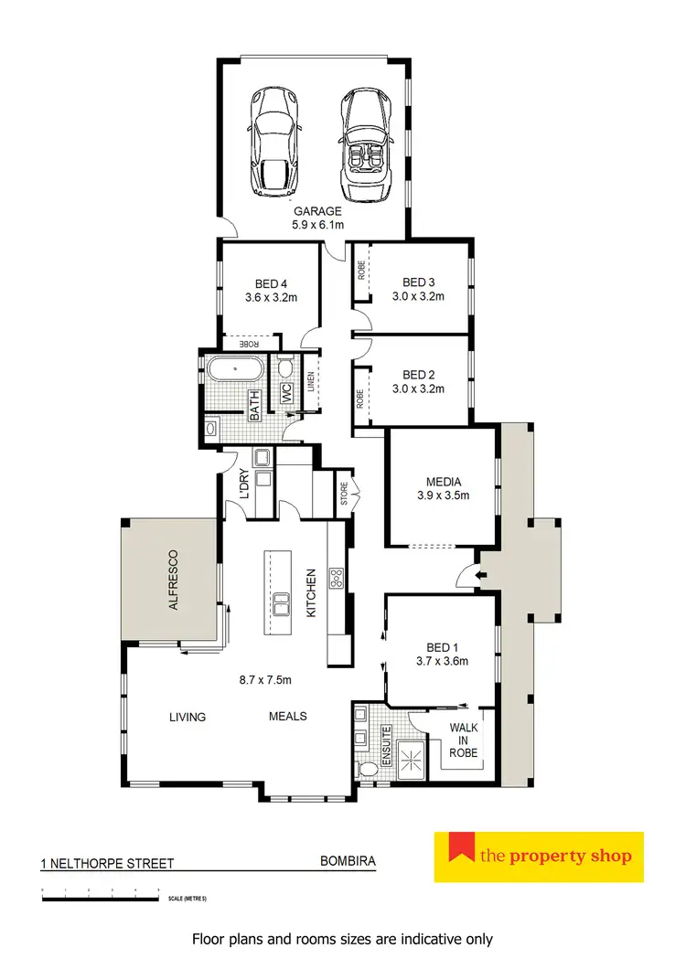 Floorplan of Homely house listing, 1 Nelthorpe Street, Mudgee NSW 2850