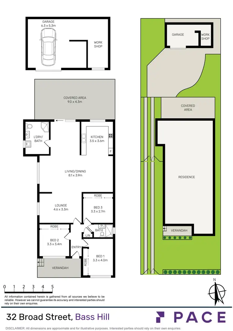 Floorplan of Homely house listing, 32 Broad Street, Bass Hill NSW 2197