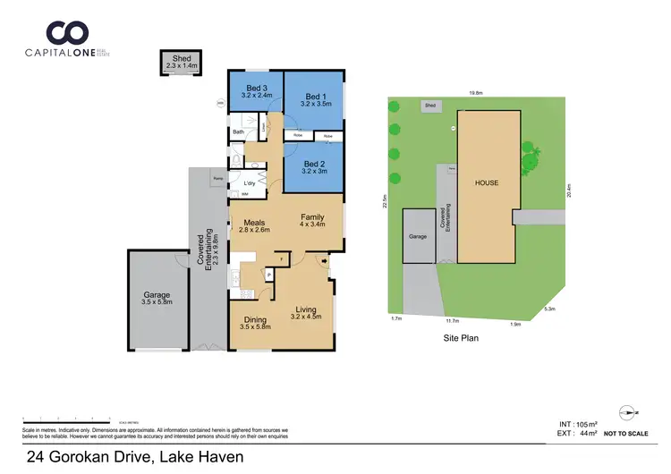 Floorplan of Homely house listing, 24 Gorokan Drive, Lake Haven NSW 2263