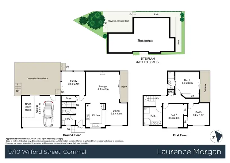 Floorplan of Homely townhouse listing, 9/10 Wilford Street, Corrimal NSW 2518