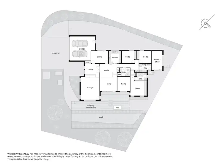 Floorplan of Homely house listing, 1 Welsby Place, Fadden ACT 2904