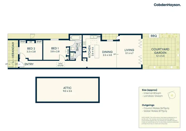 Floorplan of Homely house listing, 59 Mort Street, Balmain NSW 2041