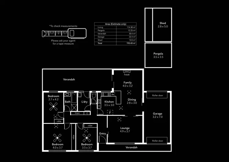 Floorplan of Homely house listing, 34 Sir Ross Smith Avenue, North Haven SA 5018