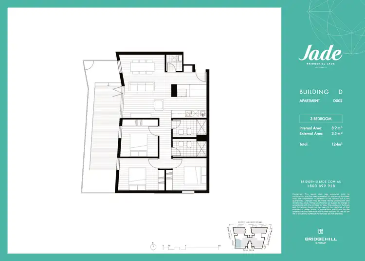 Floorplan of Homely apartment listing, G02/18 Paul Street, Zetland NSW 2017