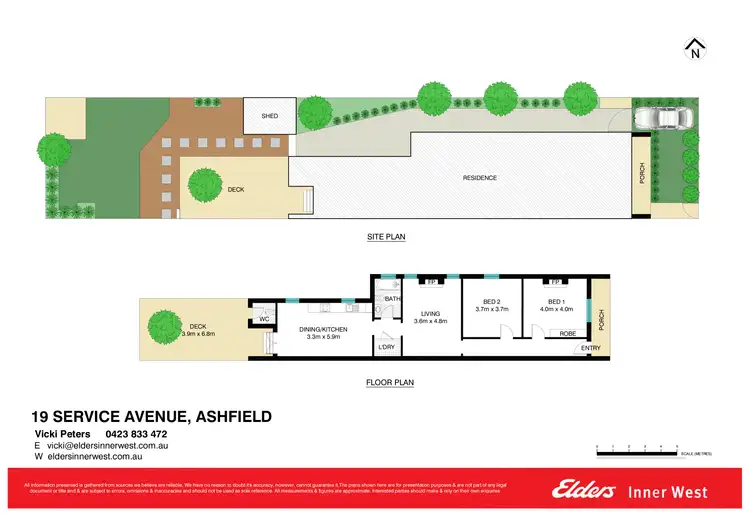 Floorplan of Homely house listing, 19 Service Avenue, Ashfield NSW 2131