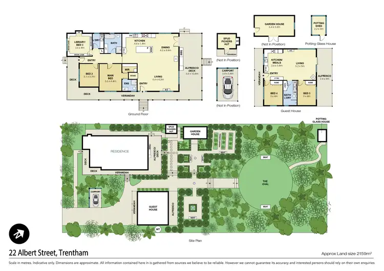 Floorplan of Homely house listing, 22 Albert Street, Trentham VIC 3458