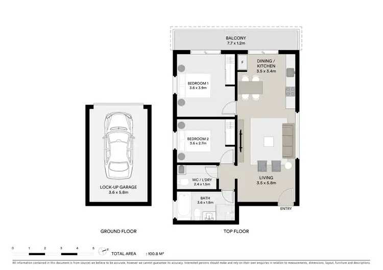 Floorplan of Homely apartment listing, 4/69 Ewos Parade, Cronulla NSW 2230