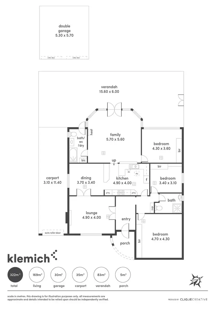Floorplan of Homely house listing, 110 Fifth Avenue, Royston Park SA 5070
