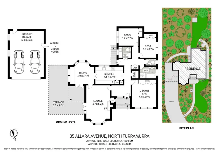 Floorplan of Homely house listing, 35 Allara Avenue, North Turramurra NSW 2074