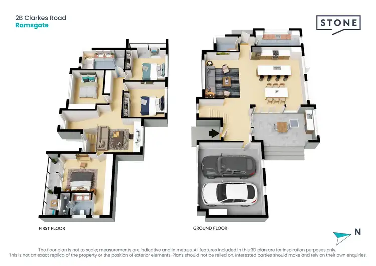 Floorplan of Homely house listing, 2B Clarkes Road, Ramsgate NSW 2217