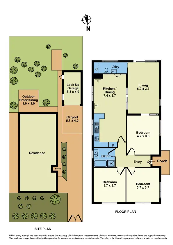 Floorplan of Homely house listing, 11 Suspension Street, Ardeer VIC 3022