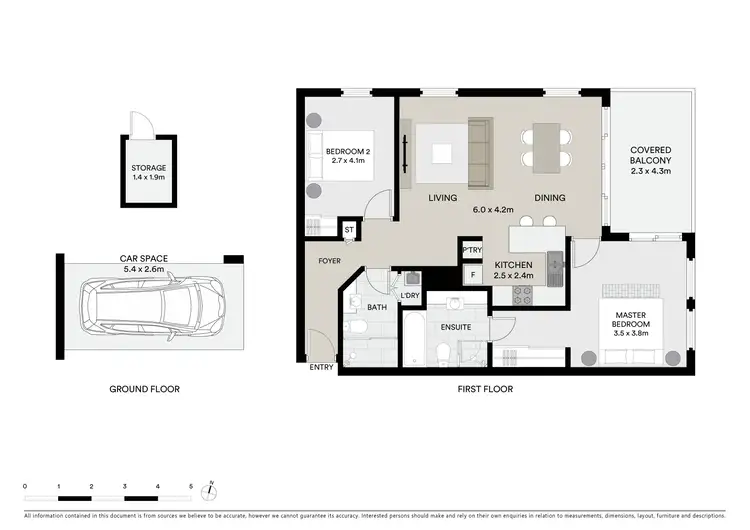 Floorplan of Homely unit listing, 3/4-10 The Avenue, Collaroy NSW 2097
