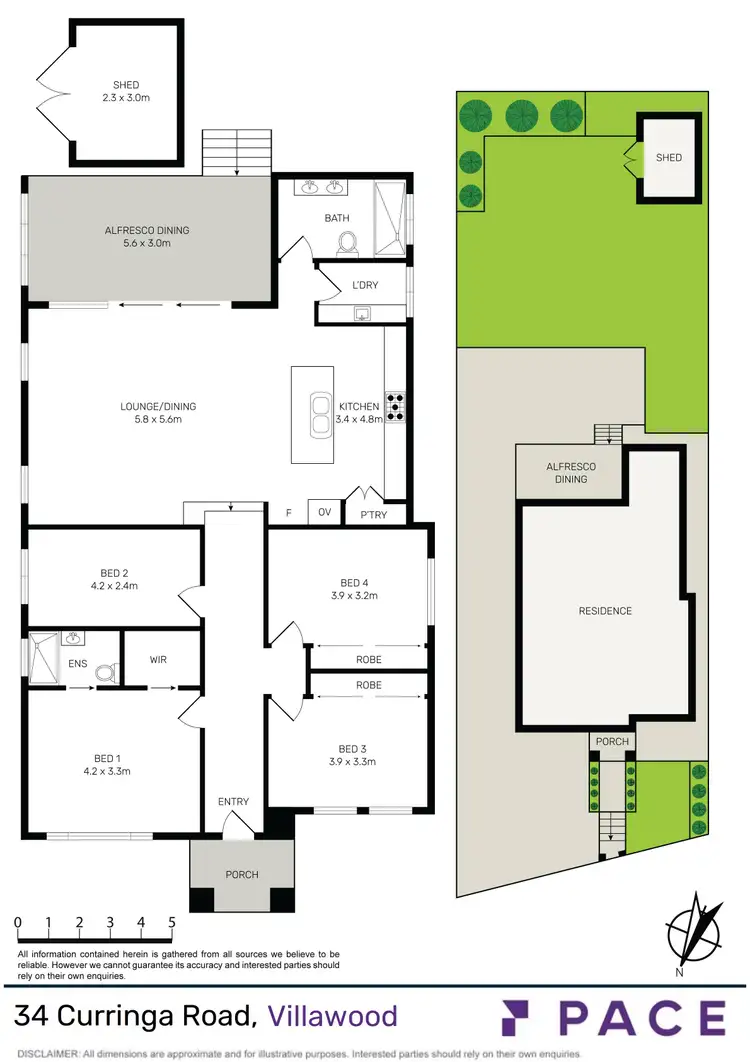Floorplan of Homely house listing, 34 Curringa Road, Villawood NSW 2163