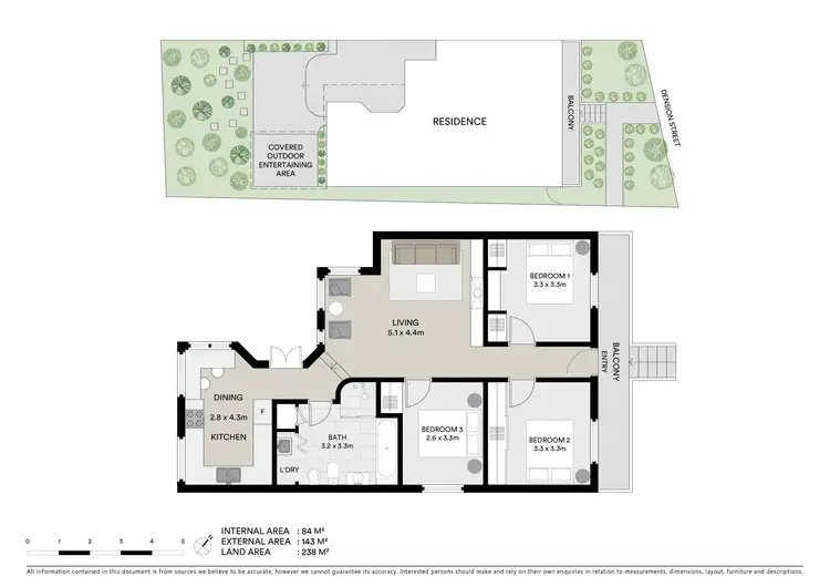 Floorplan of Homely house listing, 107 Denison Street, Rozelle NSW 2039