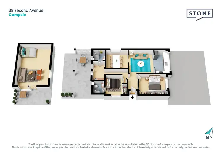 Floorplan of Homely house listing, 38 Second Avenue, Campsie NSW 2194