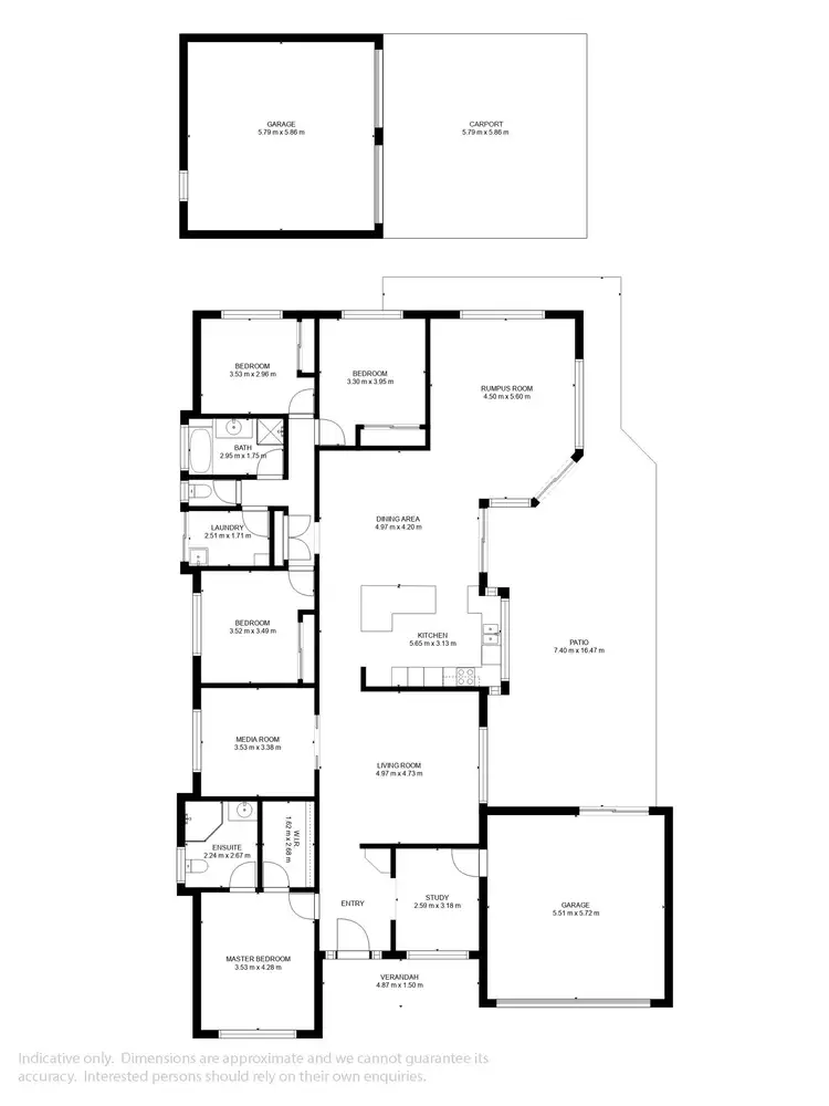 Floorplan of Homely house listing, 6 Peachester Court, Deception Bay QLD 4508