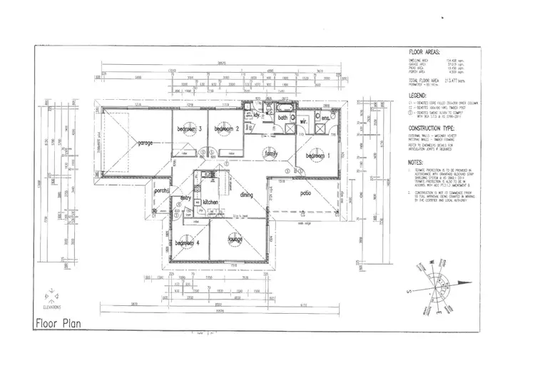 Floorplan of Homely house listing, 4 Porpita Circuit, Toogoom QLD 4655