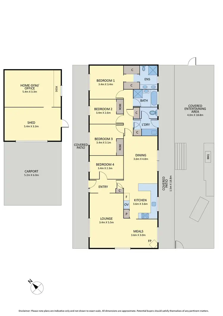 Floorplan of Homely house listing, 18 Merrifield Street, Riddells Creek VIC 3431