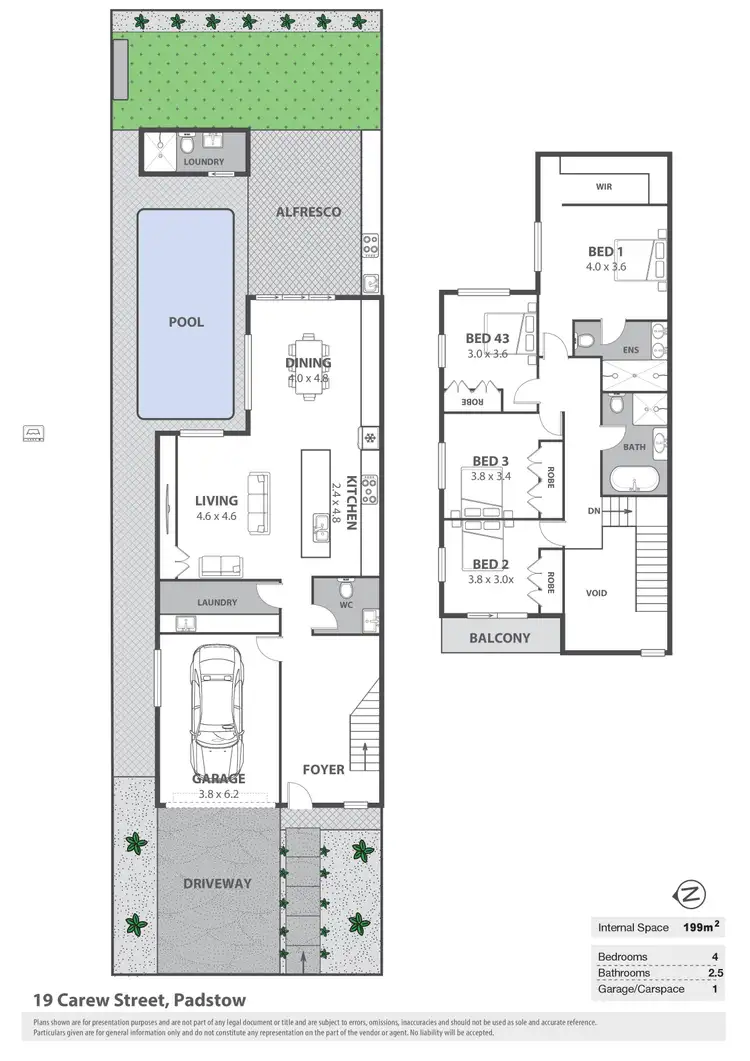 Floorplan of Homely house listing, 19 Carew Street, Padstow NSW 2211