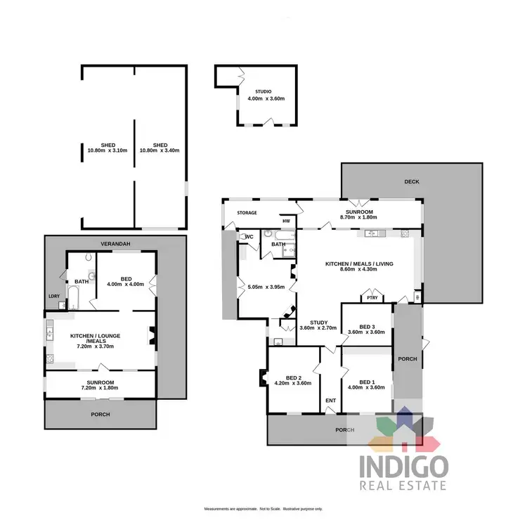 Floorplan of Homely house listing, 236-240 Mt Stanley Road, Stanley VIC 3747