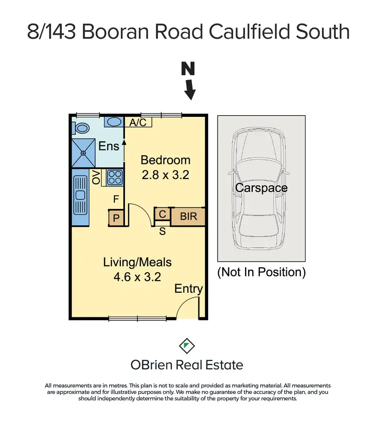 Floorplan of Homely apartment listing, 8/143 Booran Road, Caulfield South VIC 3162