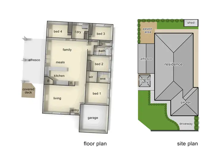 Floorplan of Homely house listing, 33 Glenaire Crescent, Cranbourne West VIC 3977