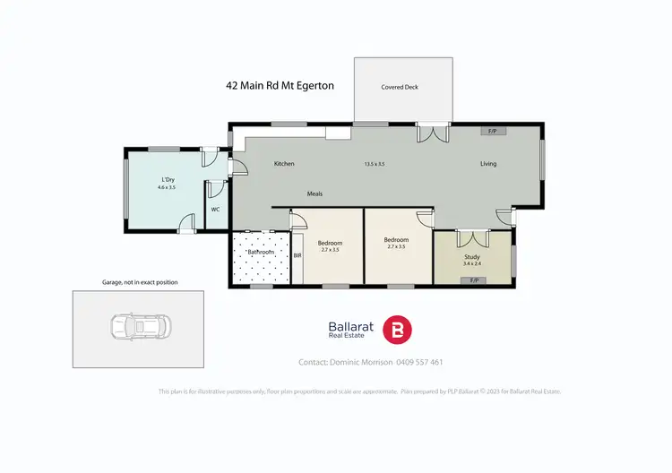 Floorplan of Homely house listing, 42 Main Road, Mount Egerton VIC 3352