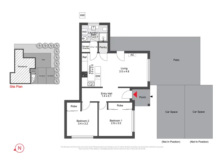 Floorplan of Homely unit listing, 1/6 Lewis Street, Frankston VIC 3199