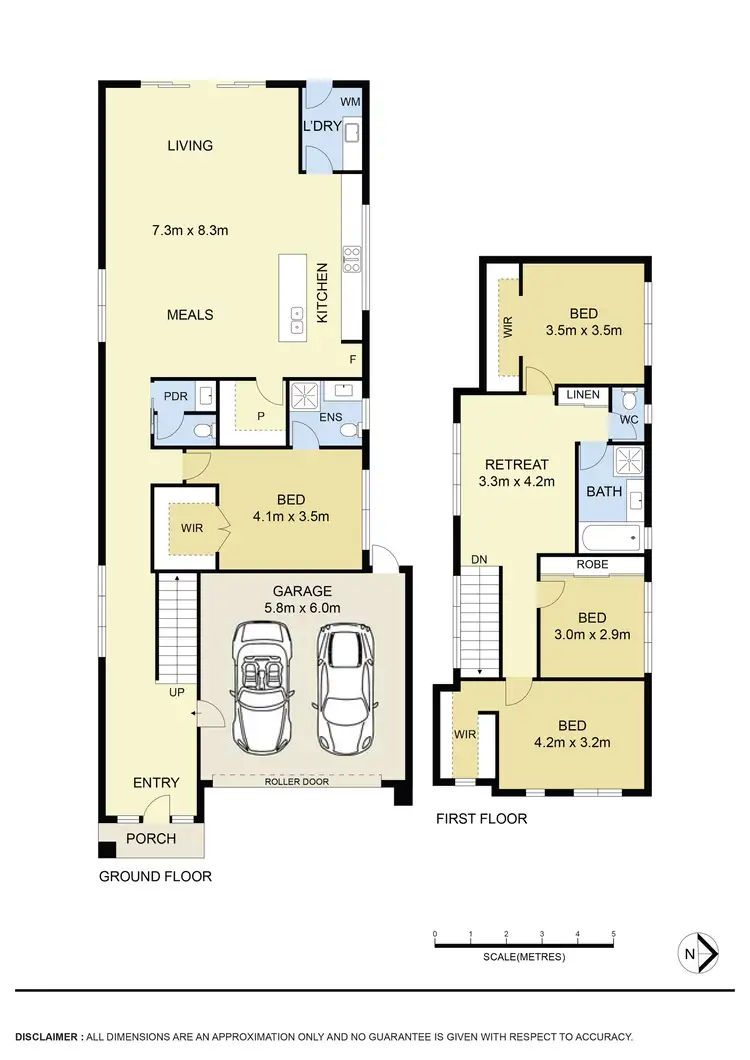 Floorplan of Homely house listing, 13 Waters Way, Hillside VIC 3037