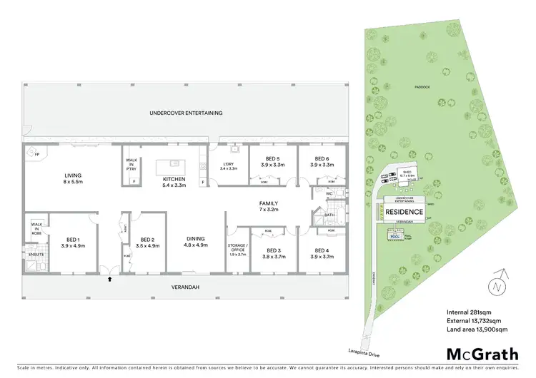 Floorplan of Homely house listing, 30 Larapinta Drive, Wyee Point NSW 2259