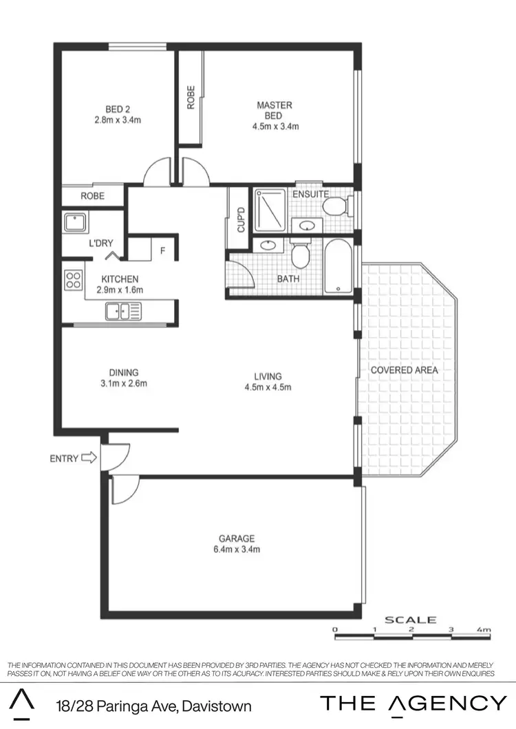Floorplan of Homely unit listing, 18/28 Paringa Avenue, Davistown NSW 2251