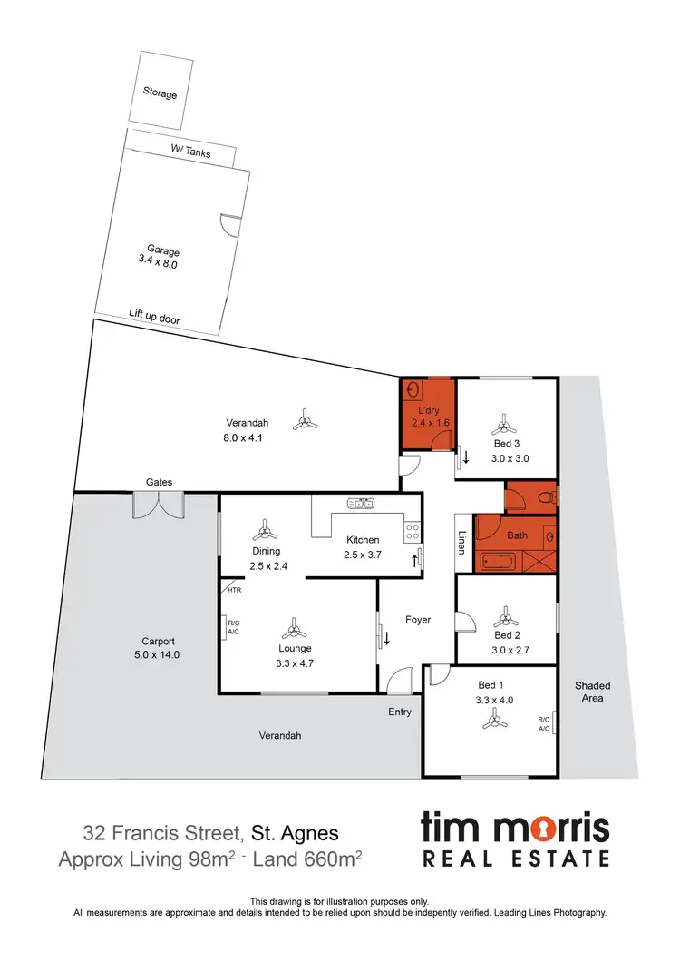 Floorplan of Homely house listing, 32 Francis Street, St Agnes SA 5097