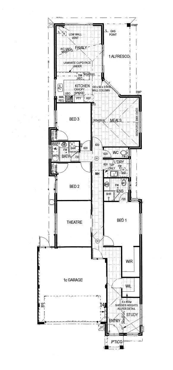 Floorplan of Homely house listing, 14A Northerly Drive, Harrisdale WA 6112