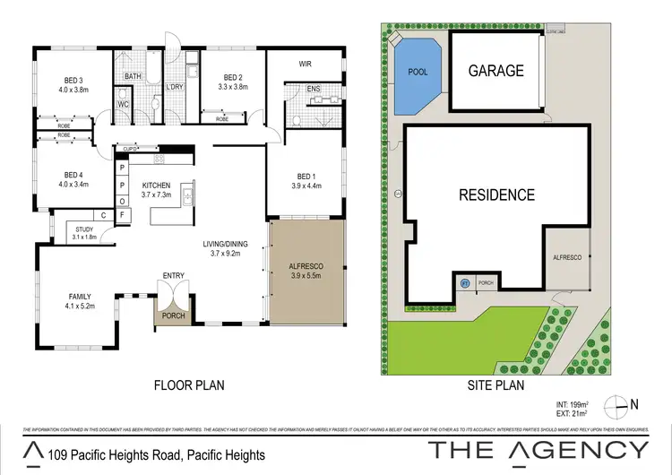 Floorplan of Homely house listing, 109 Pacific Heights Road, Pacific Heights QLD 4703