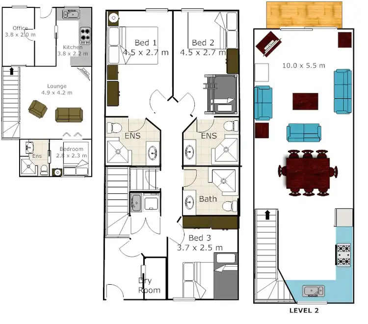 Floorplan of Homely house listing, 5 Lachen Apts, Mount Hotham VIC 3741