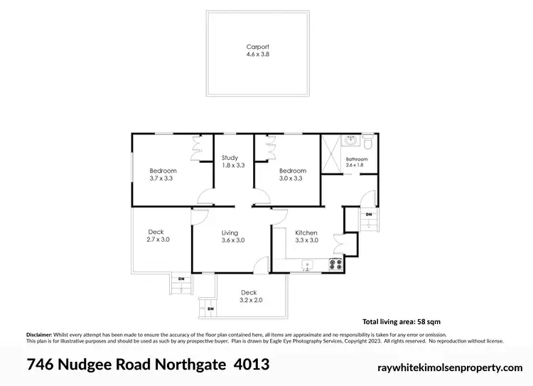Floorplan of Homely house listing, 746 Nudgee Road, Northgate QLD 4013