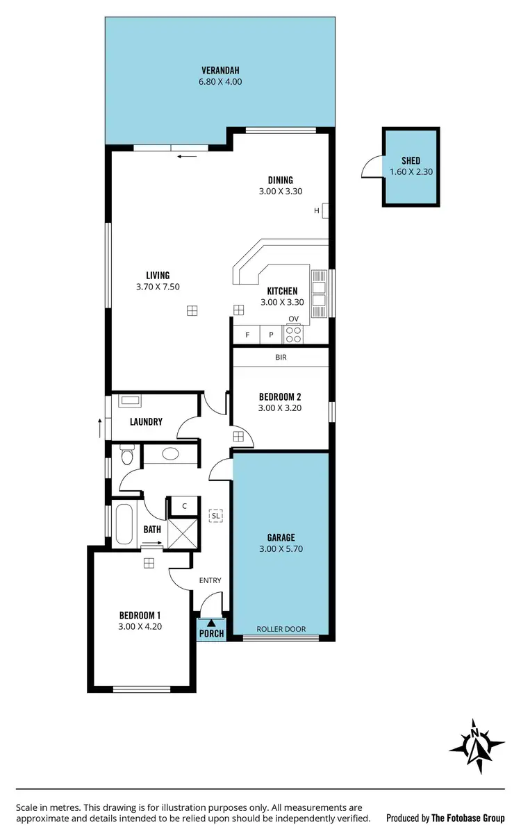 Floorplan of Homely house listing, 11 Darley Circuit, Noarlunga Downs SA 5168
