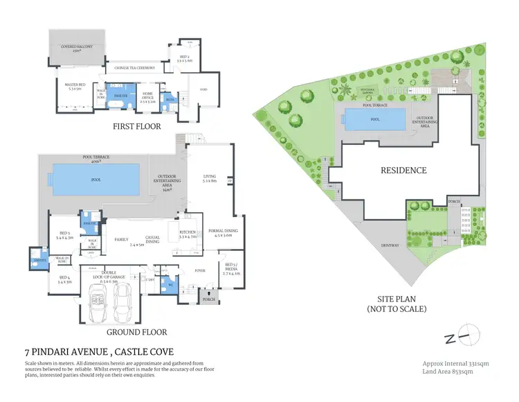 Floorplan of Homely house listing, 7 Pindari Avenue, Castle Cove NSW 2069