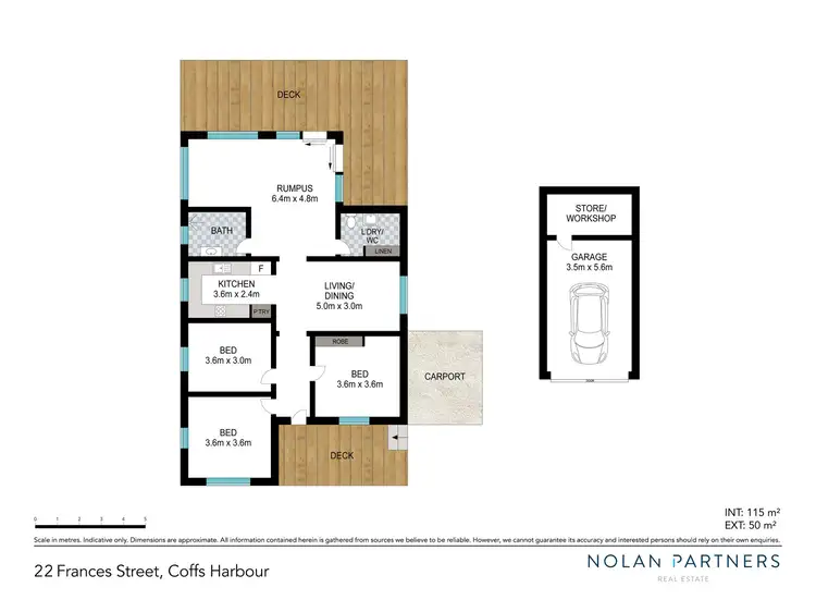 Floorplan of Homely house listing, 22 Frances Street, Coffs Harbour NSW 2450