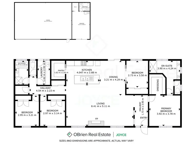 Floorplan of Homely house listing, 47 Firbank Drive, Waldara VIC 3678