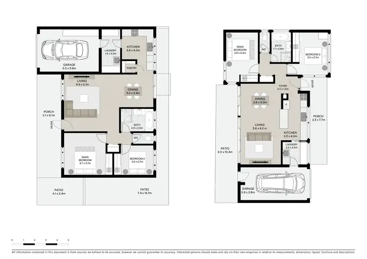 Floorplan of Homely block of units listing, 1-5/3 Kimberley Court, Lavington NSW 2641