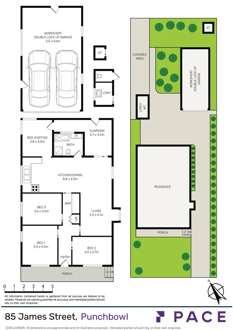 Floorplan of Homely house listing, 85 James Street, Punchbowl NSW 2196