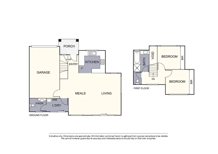 Floorplan of Homely townhouse listing, 18 Hill View Crescent Road, Ferntree Gully VIC 3156