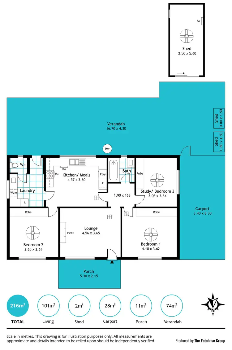 Floorplan of Homely house listing, 20 Patricia Avenue, Camden Park SA 5038