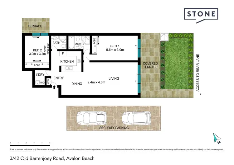 Floorplan of Homely apartment listing, 3/42 Old Barrenjoey Road, Avalon Beach NSW 2107