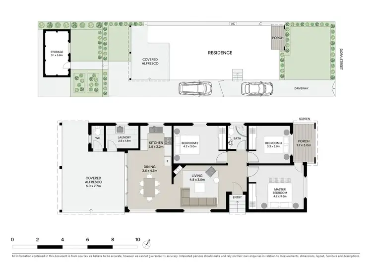 Floorplan of Homely house listing, 203 Dora Street, Hurstville NSW 2220