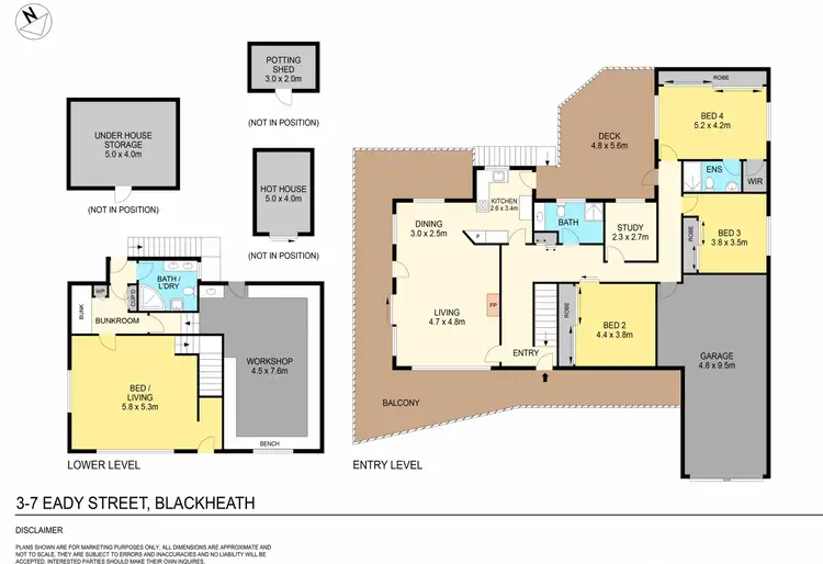 Floorplan of Homely house listing, 3-7 Eady Street, Blackheath NSW 2785